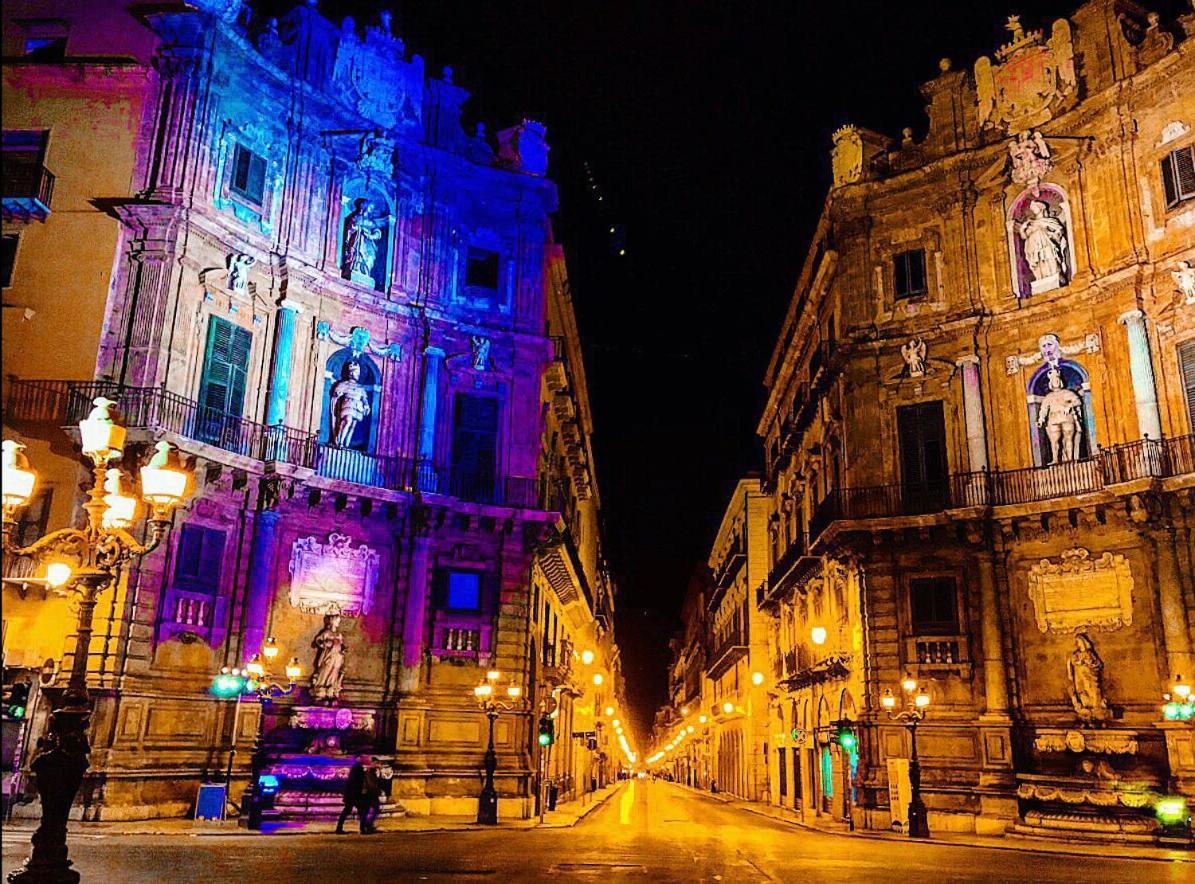 315 Via Roma Rooms Centro パレルモ エクステリア 写真