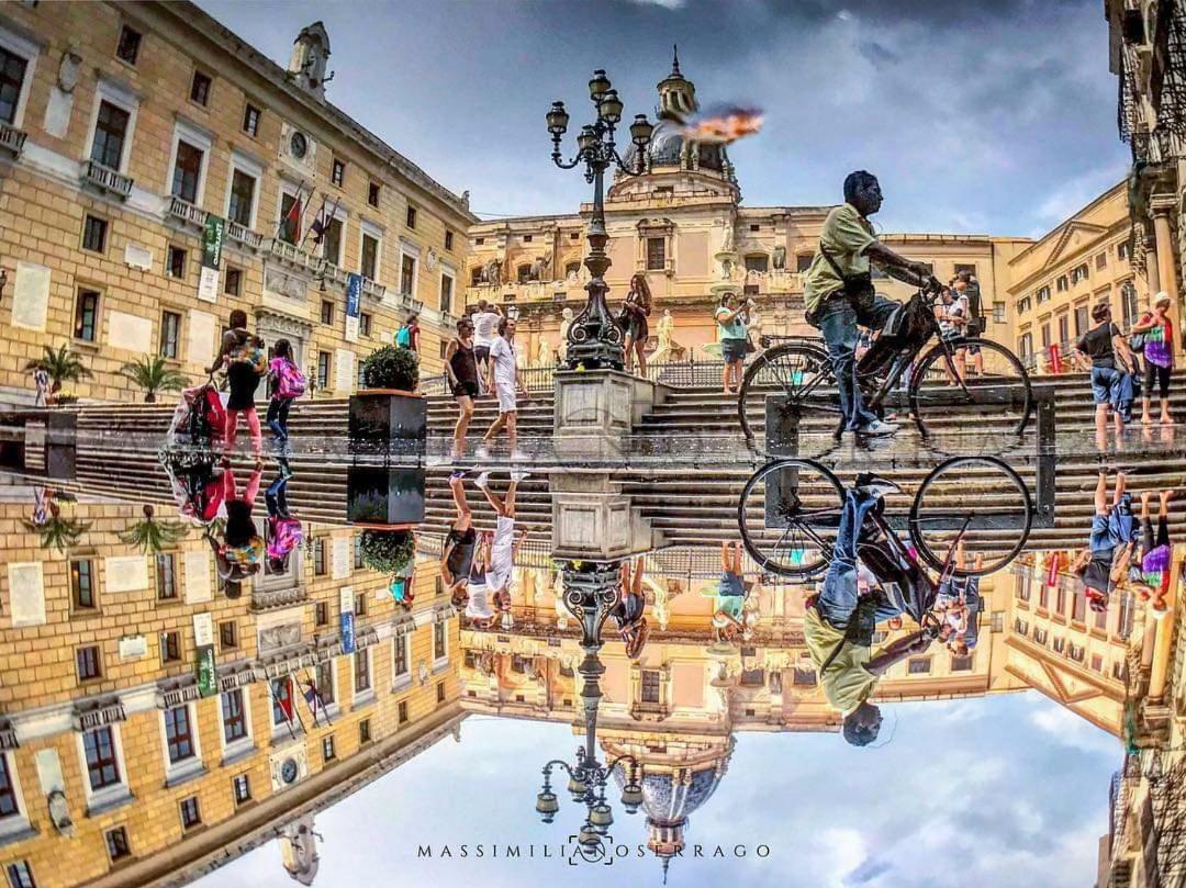 315 Via Roma Rooms Centro パレルモ エクステリア 写真